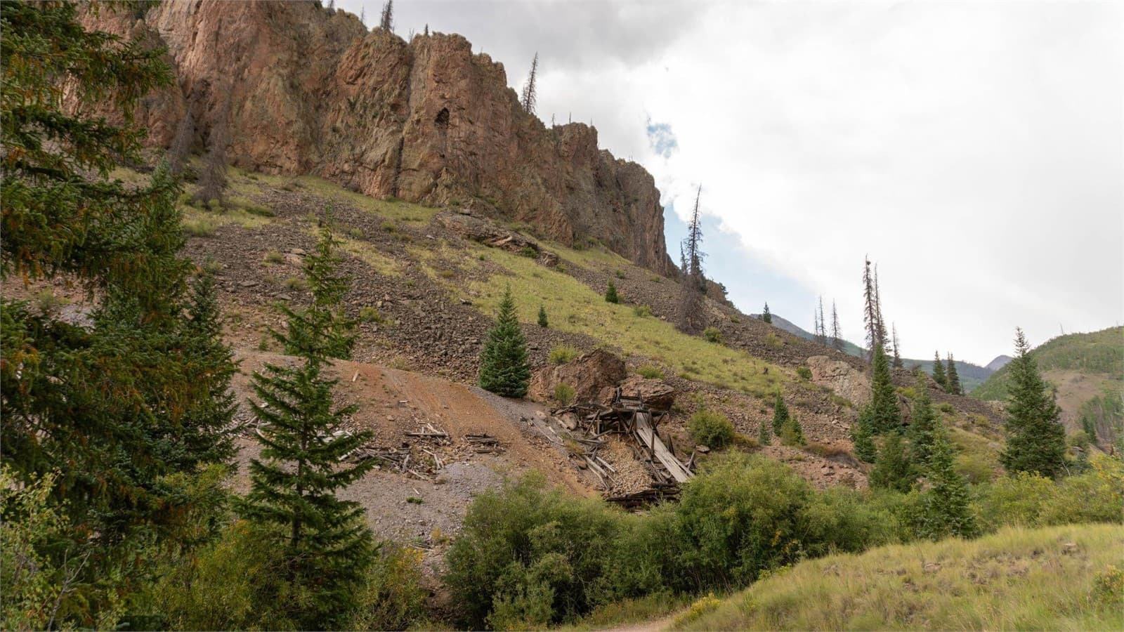Creede Mine and Holy Moses-Outlet site photo near Creede, Colorado